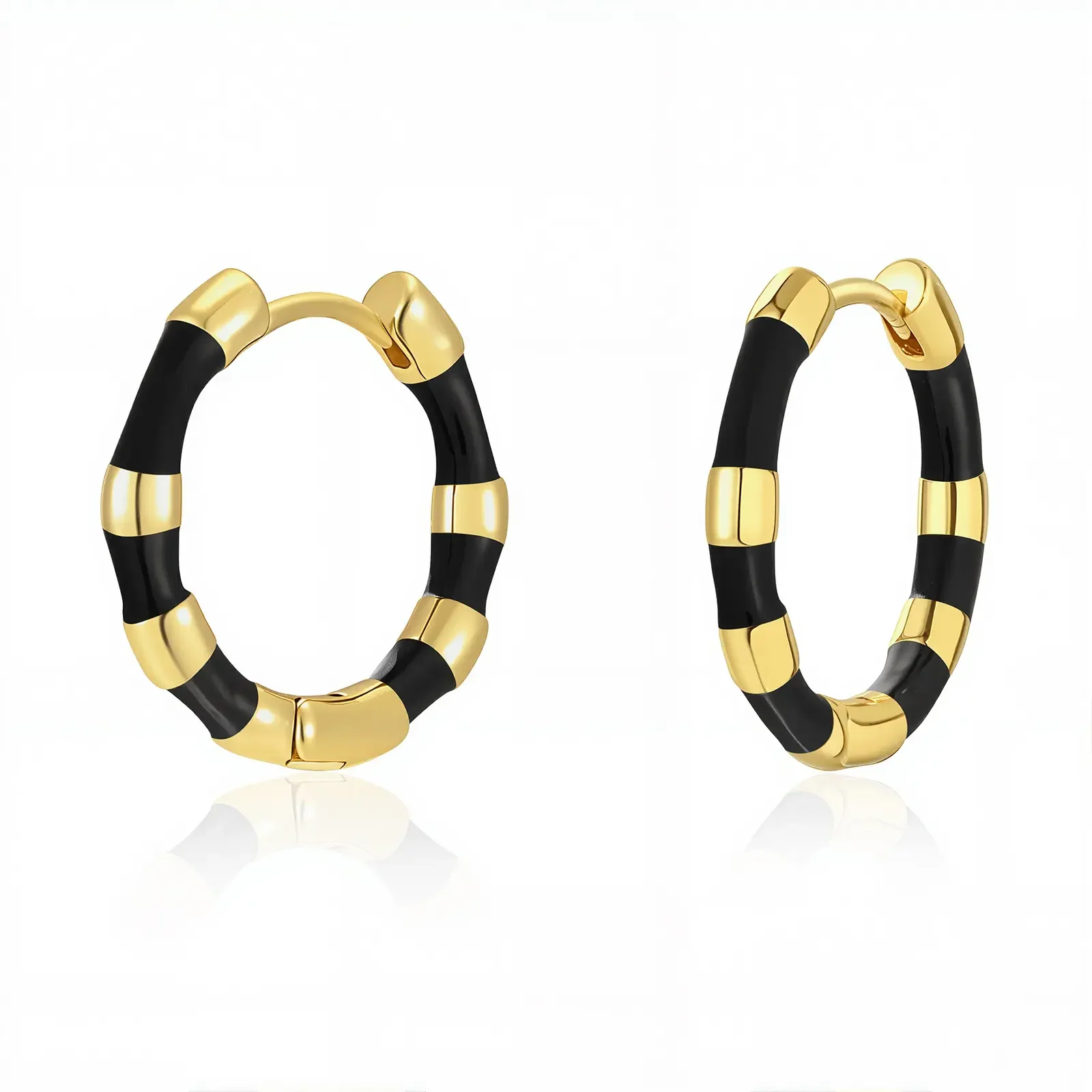 14k Huggie Dangle Earring - Image 3