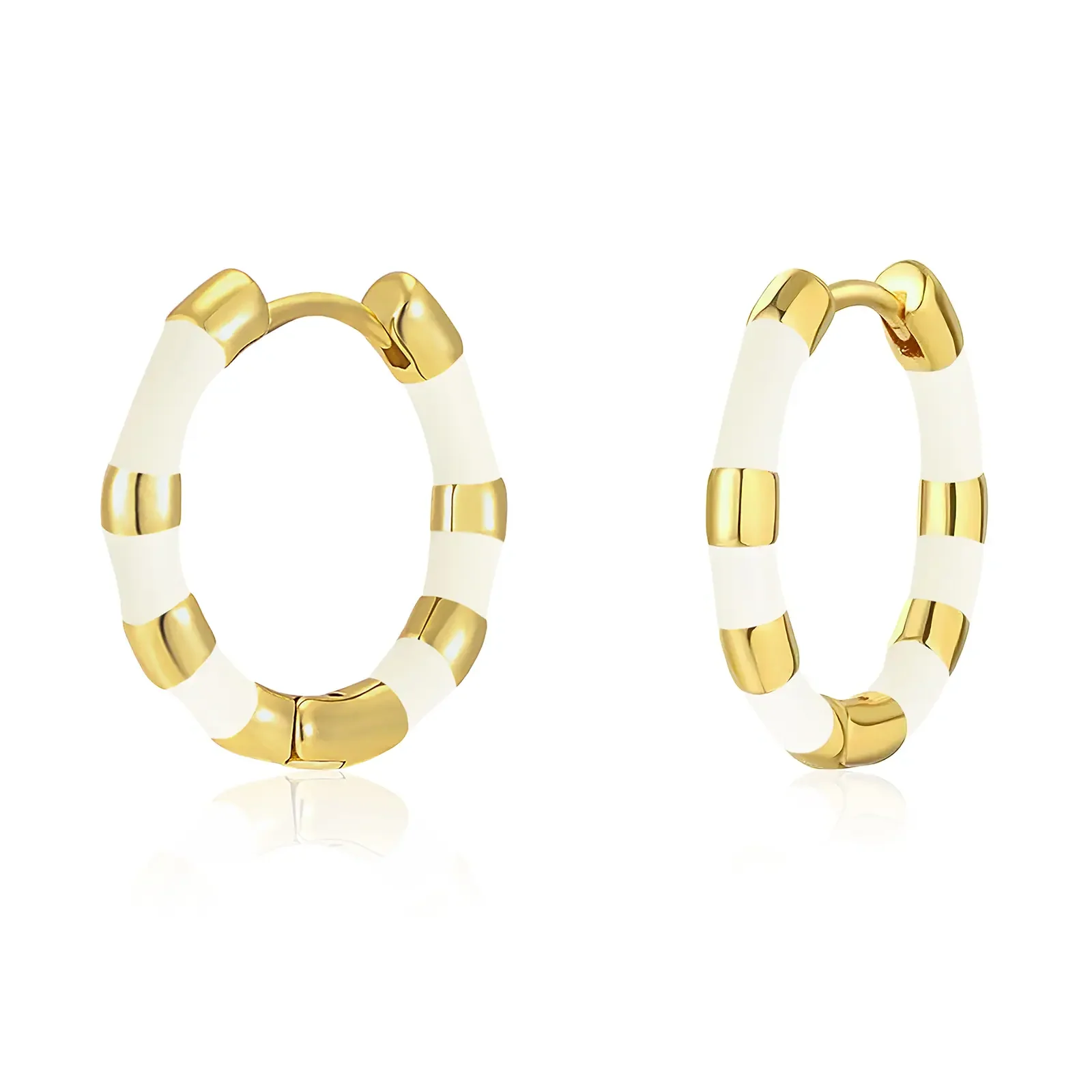 14k Huggie Dangle Earring - Image 4