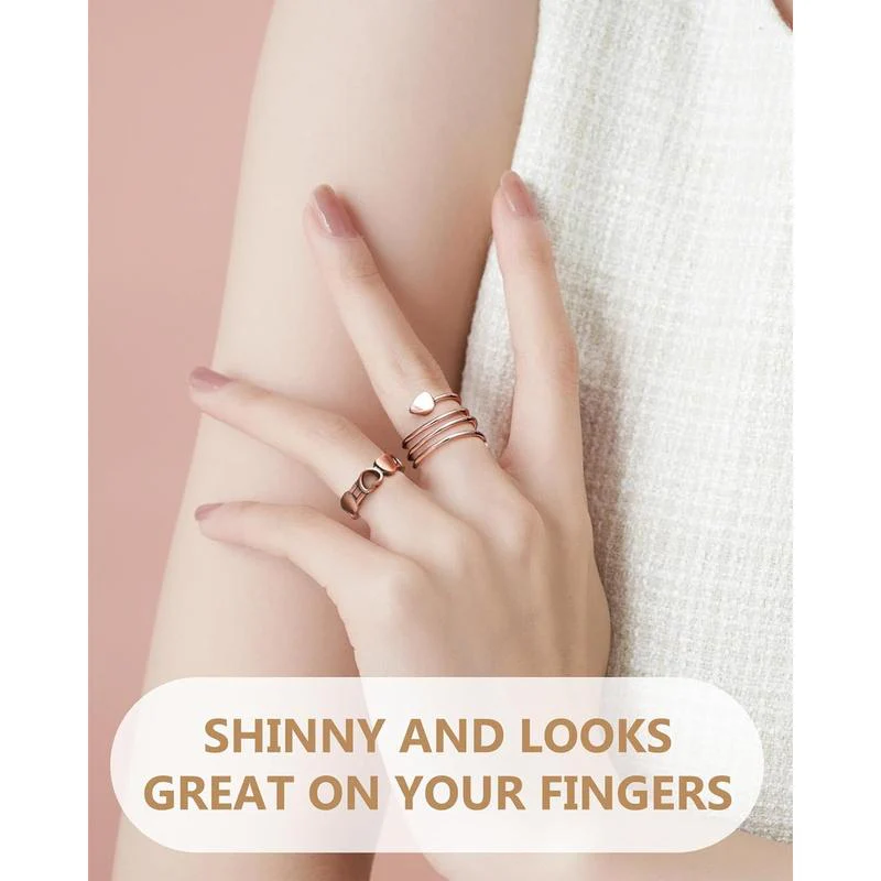 2pc Copper Magnetic Ring - Image 4