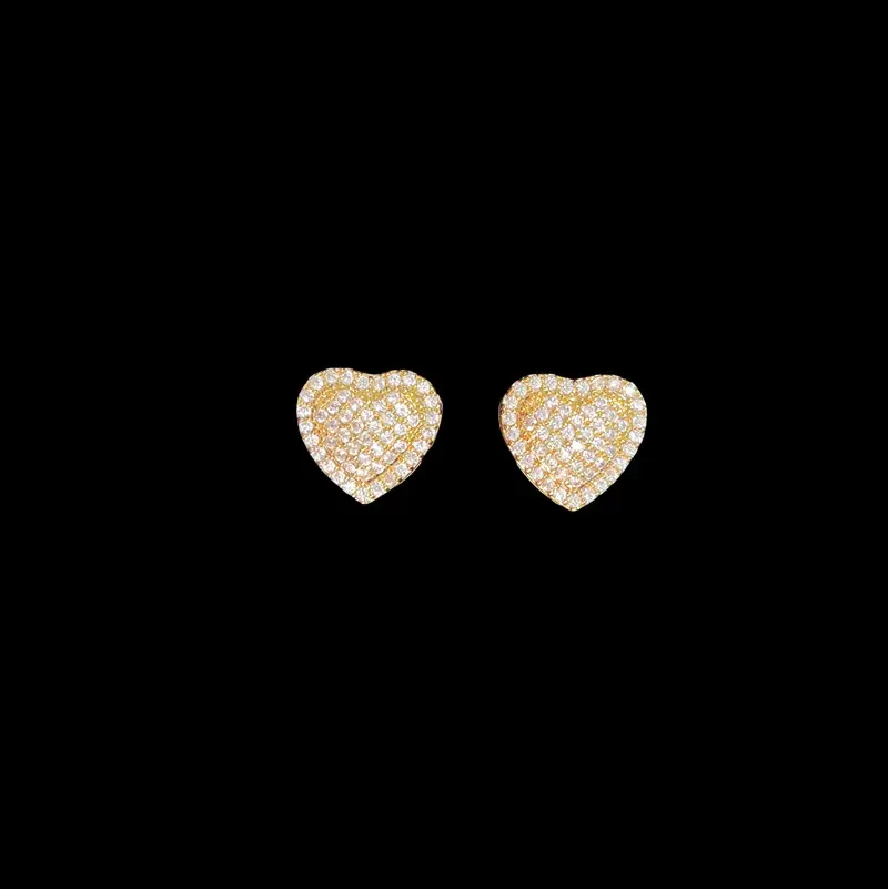 2pc Love Heart Earrings & Necklace Set - Image 8
