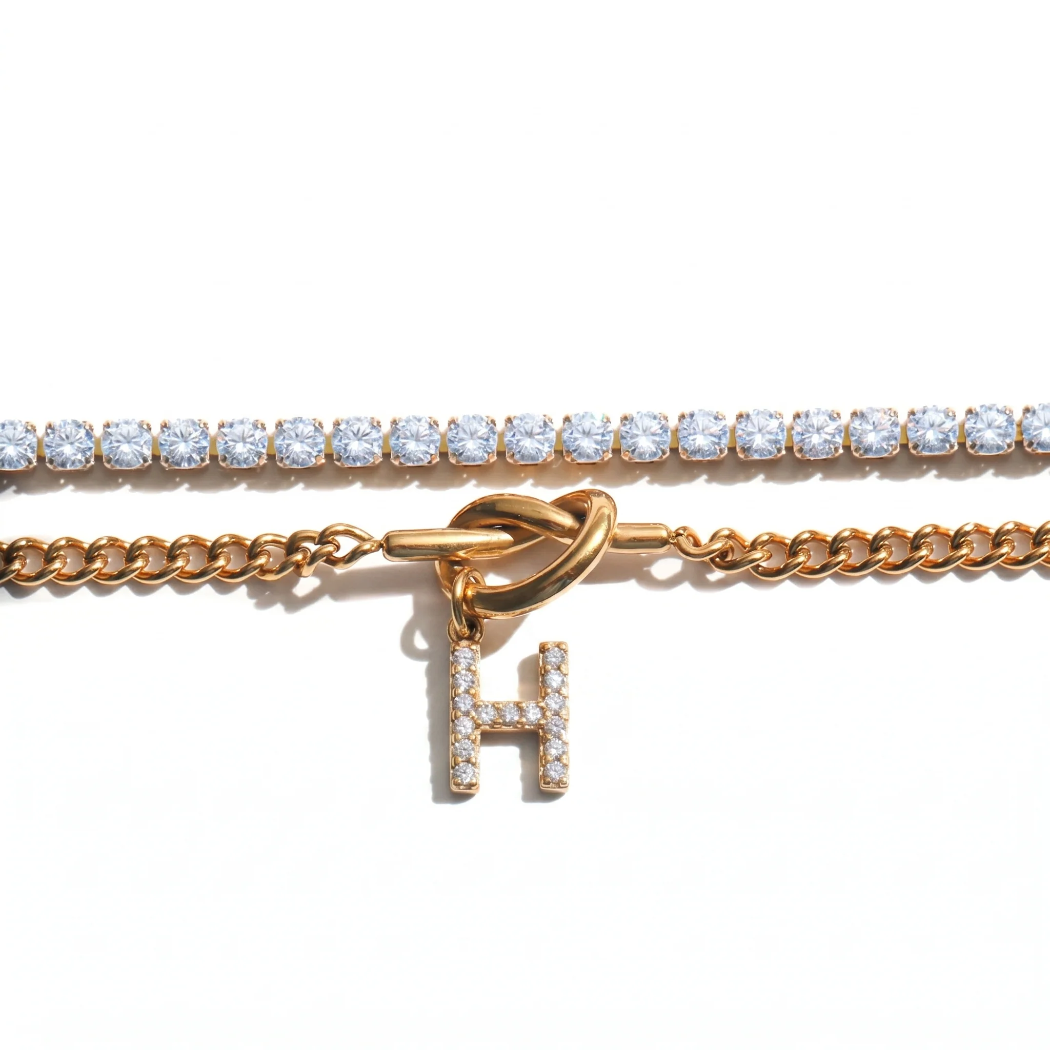 2pc Sparkle Knot Bracelet - Image 12