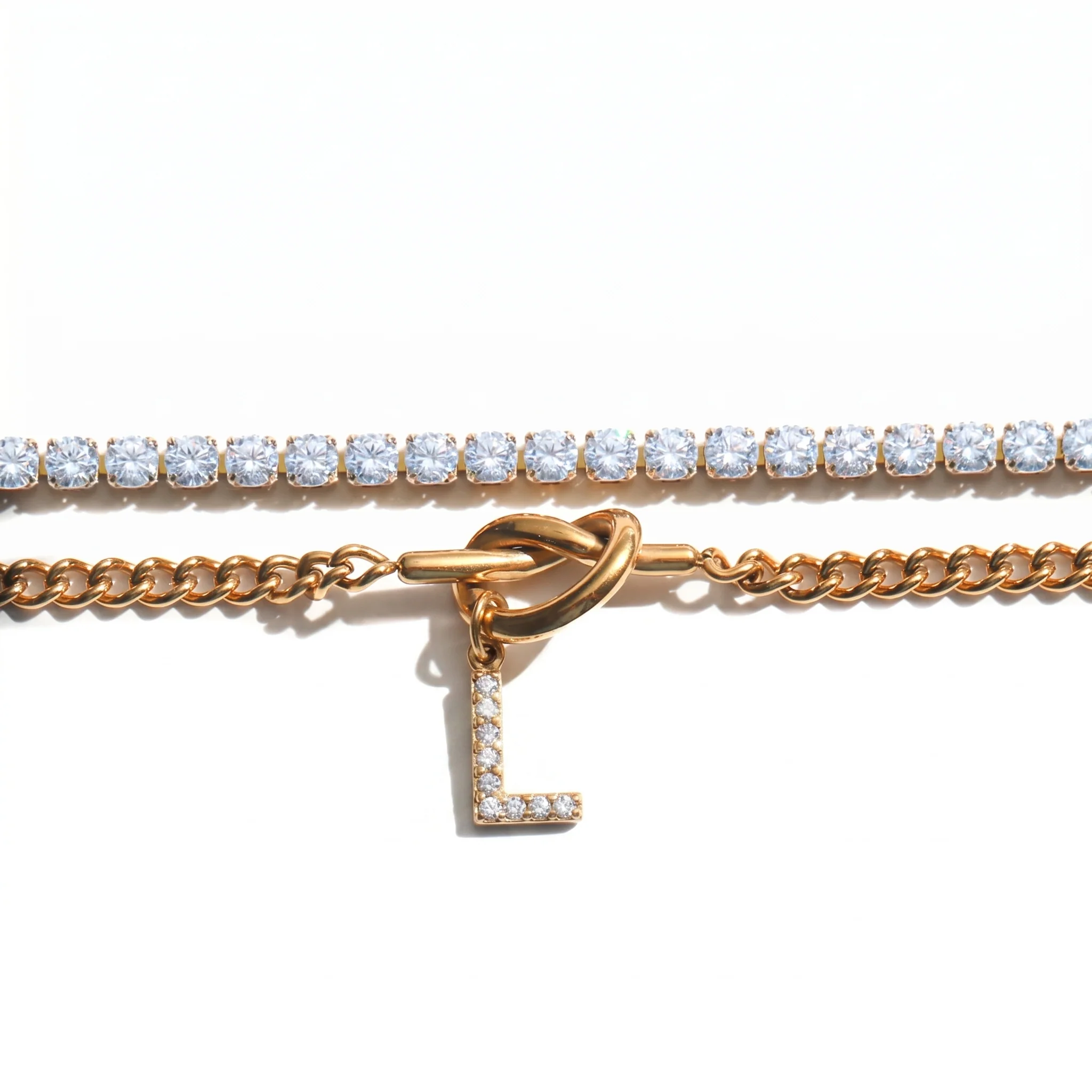 2pc Sparkle Knot Bracelet - Image 16