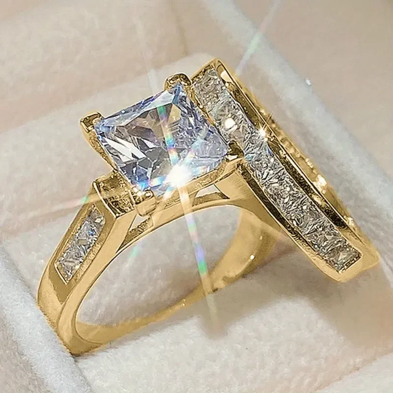 2pc Sparkling Ring Set - Image 4
