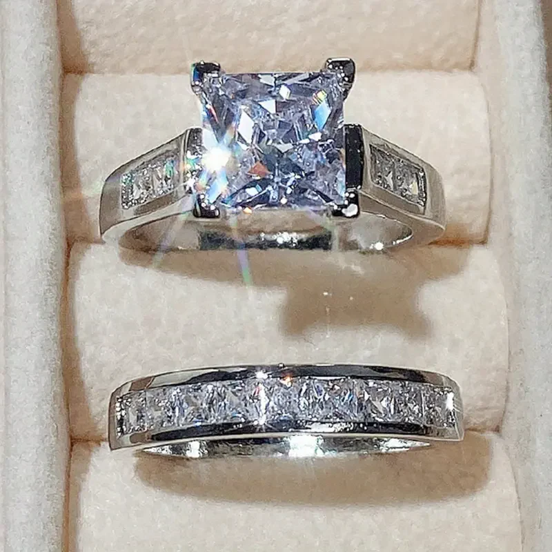 2pc Sparkling Ring Set - Image 5
