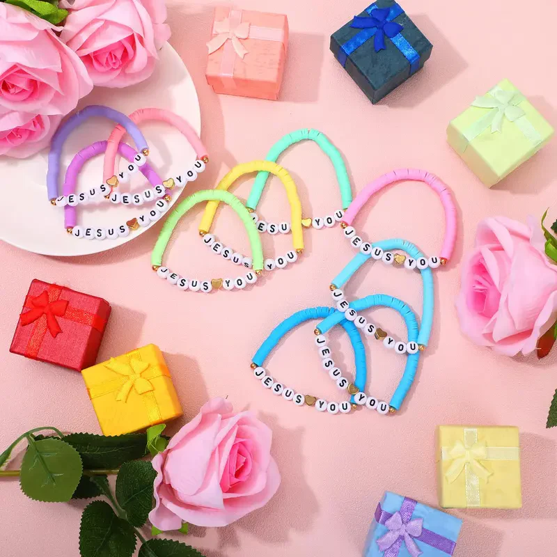 30 Pcs Jesus Loves You Bracelets - Image 9