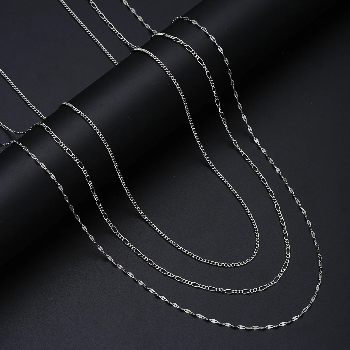 3pc Dainty Gold Waist Chain Set - Image 3