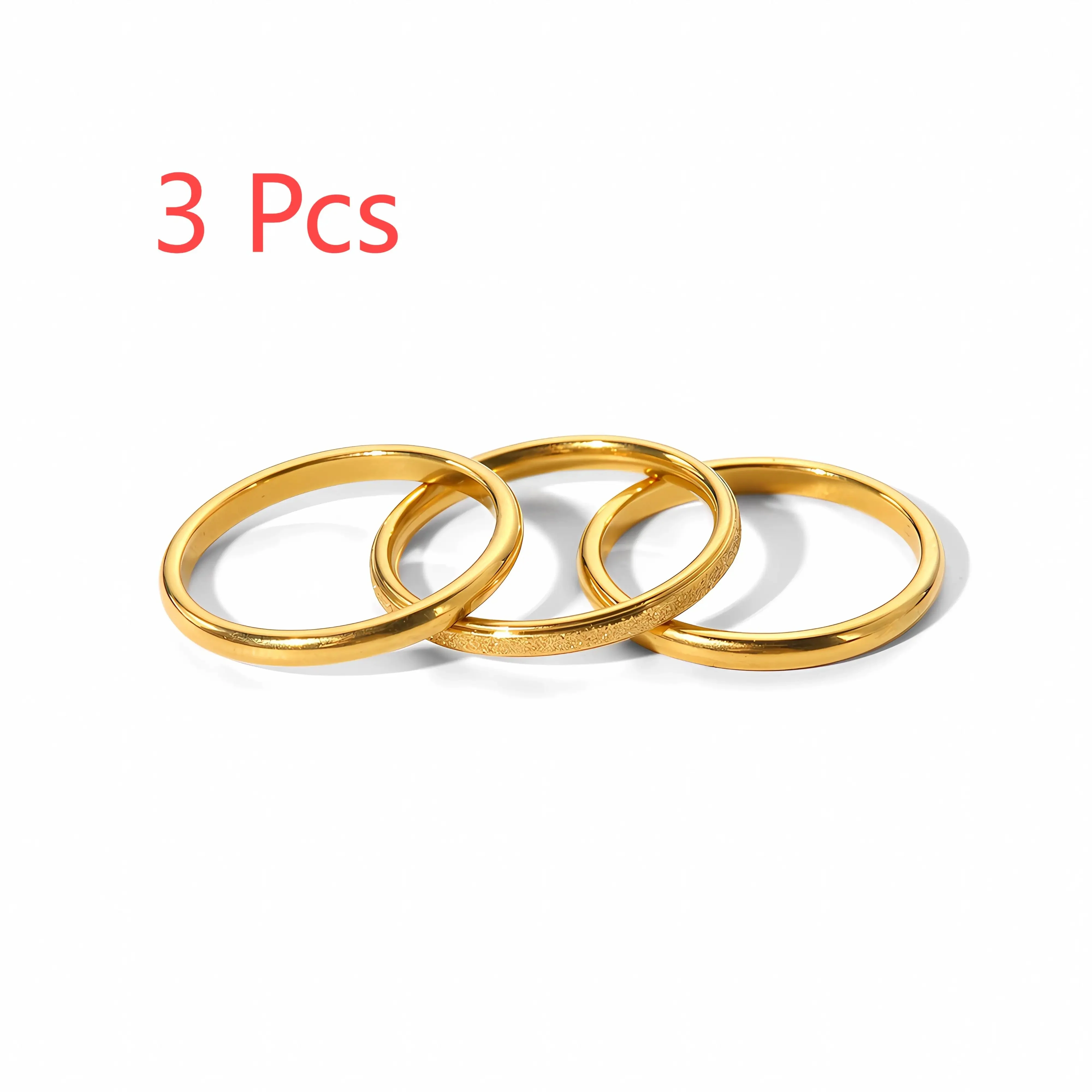 3pc Dainty Minimal Knuckle Rings - Image 5