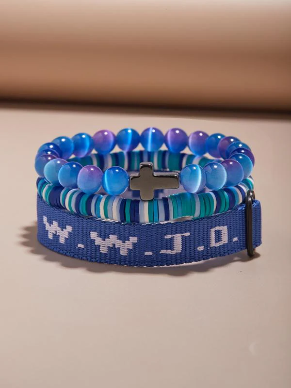3pc WWJD Bracelet - Image 14
