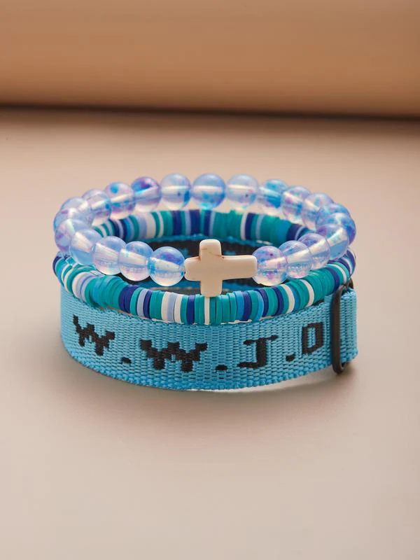 3pc WWJD Bracelet - Image 16