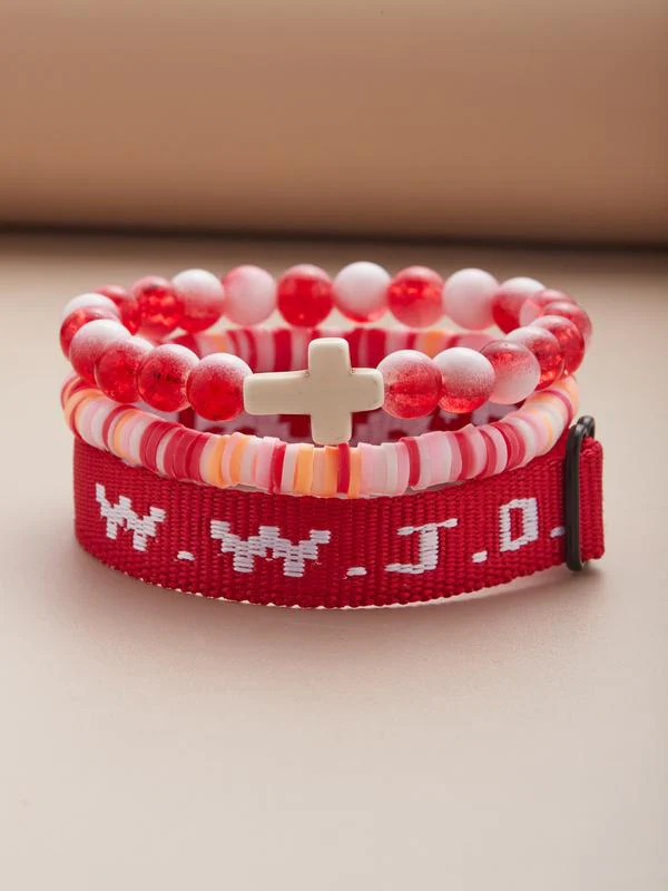 3pc WWJD Bracelet - Image 17