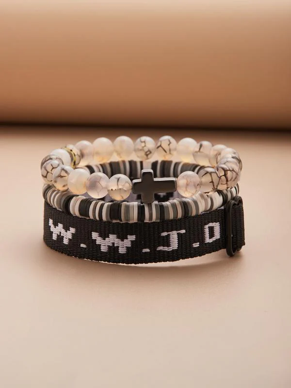 3pc WWJD Bracelet - Image 19
