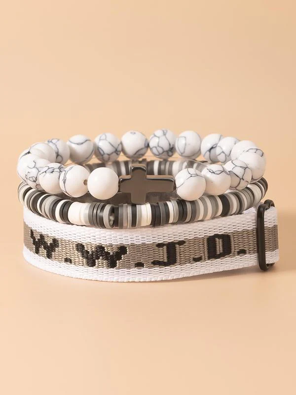 3pc WWJD Bracelet - Image 22