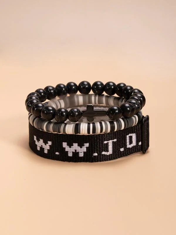 3pc WWJD Bracelet - Image 27
