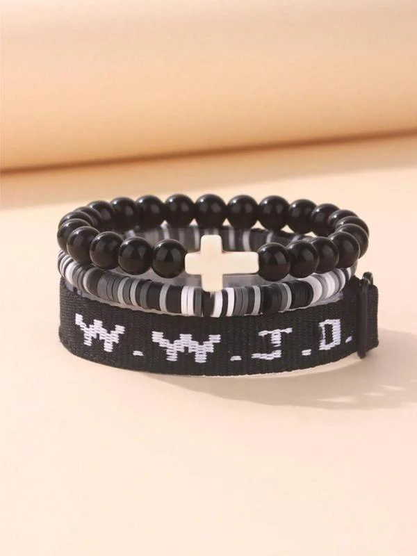 3pc WWJD Bracelet - Image 31