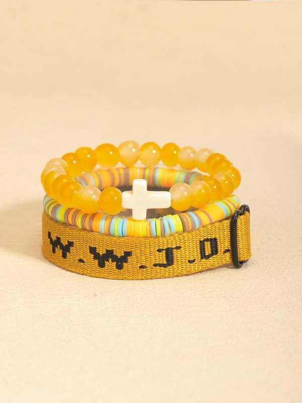 3pc WWJD Bracelet - Image 32