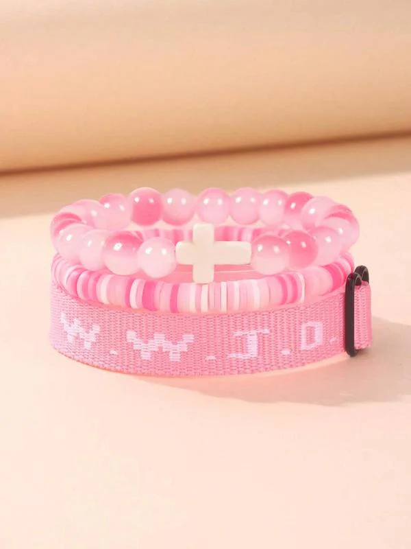 3pc WWJD Bracelet - Image 34