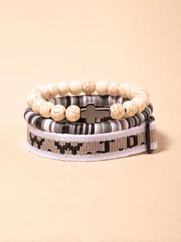 3pc WWJD Bracelet - Image 38