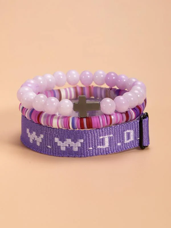3pc WWJD Bracelet - Image 42
