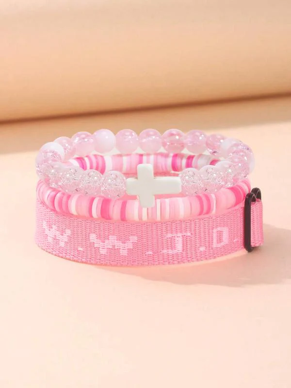 3pc WWJD Bracelet - Image 47