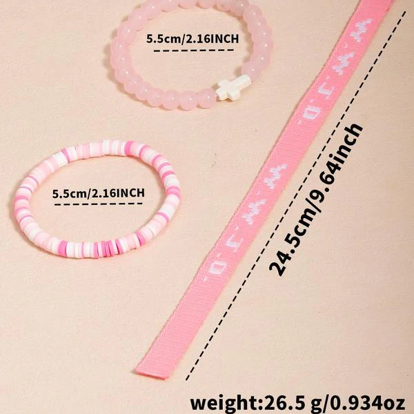 3pc WWJD Bracelet - Image 5