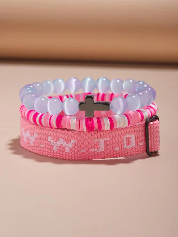 3pc WWJD Bracelet - Image 7