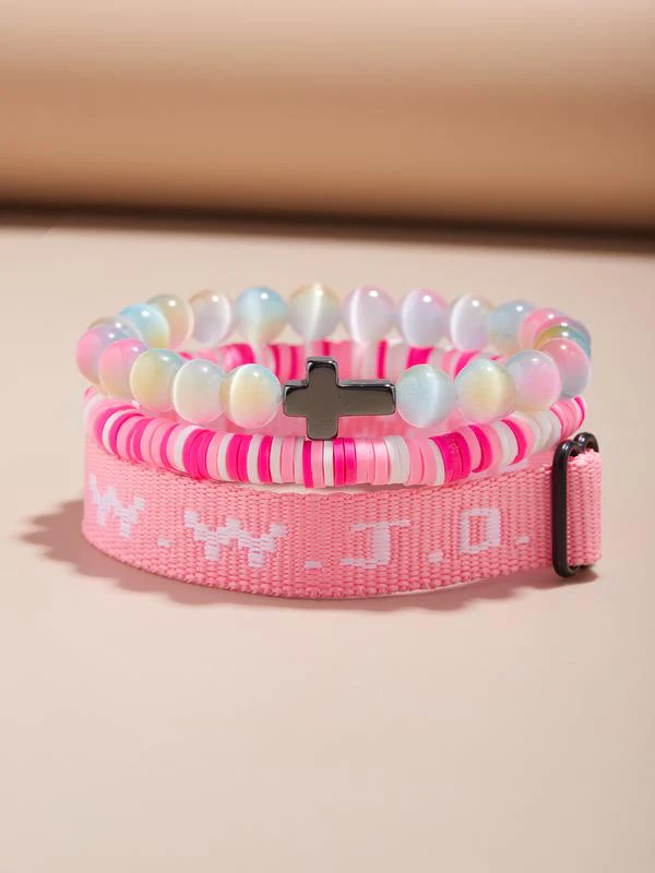 3pc WWJD Bracelet - Image 8