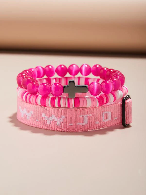3pc WWJD Bracelet - Image 9