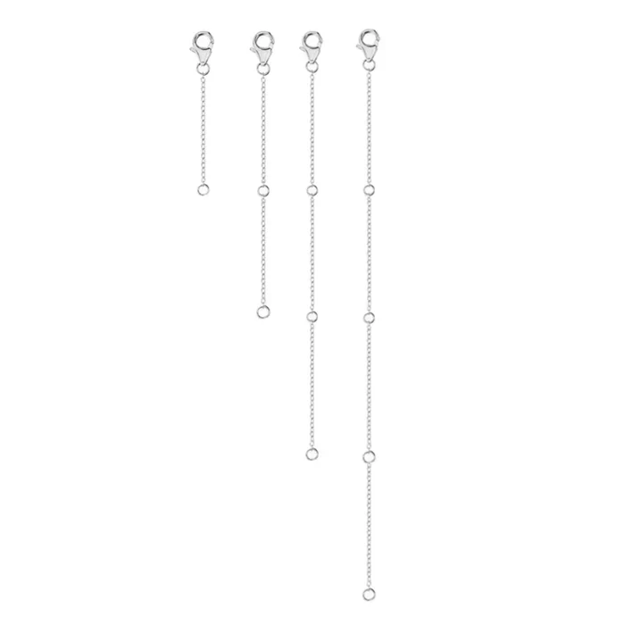 4pc Necklace Extender (2-8in) (5-20cm) - Image 3