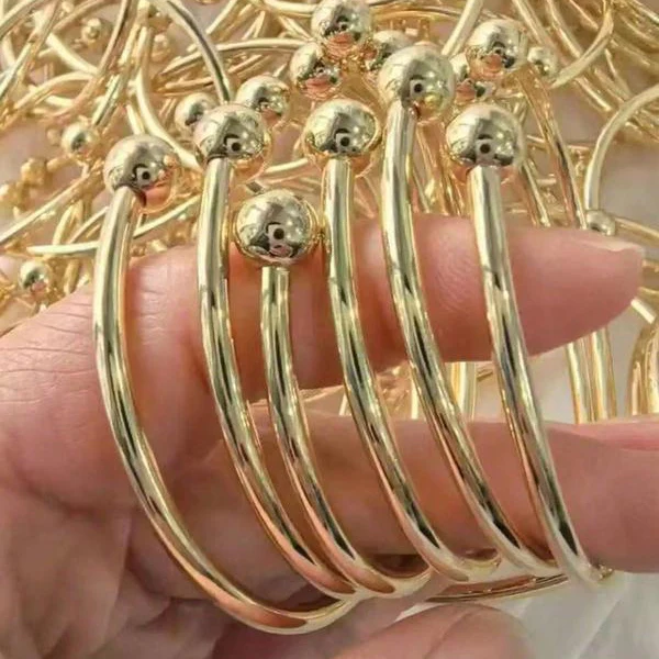 Ball Bangle Bracelet Set - Image 3