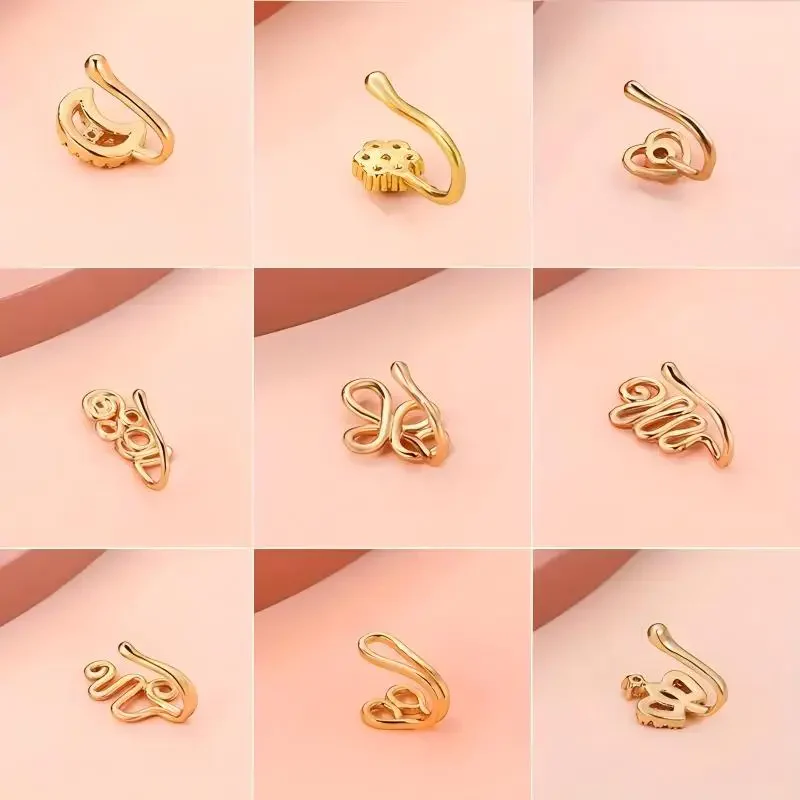 9pc Nose Ring Set - Image 2
