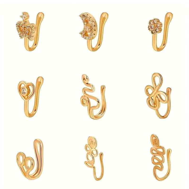 9pc Nose Ring Set - Image 3