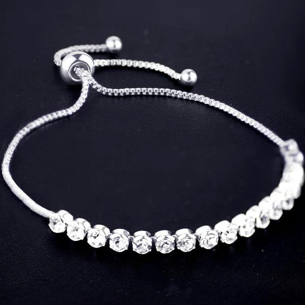 Adjustable Zircon Bracelet - Image 4