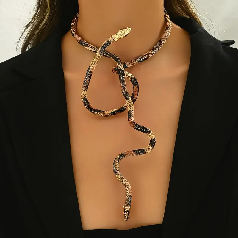 Adjustable Snake Chain Necklace - Image 3