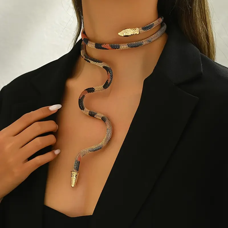 Adjustable Snake Chain Necklace - Image 5