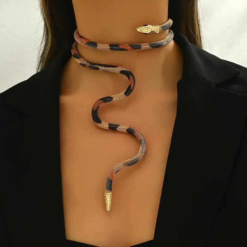 Adjustable Snake Chain Necklace - Image 6