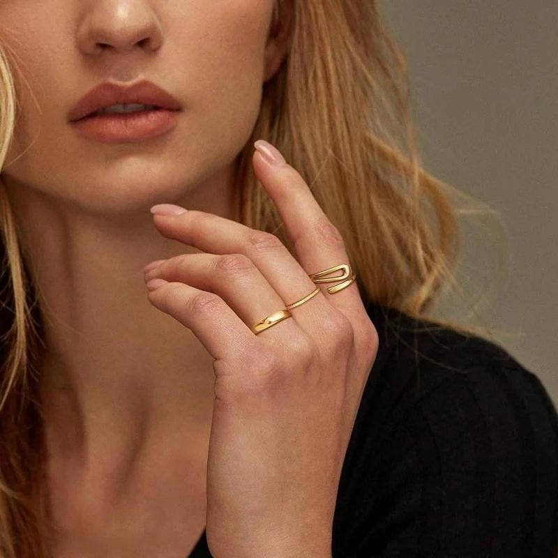 Assorted 3pc Ring Set - Image 3