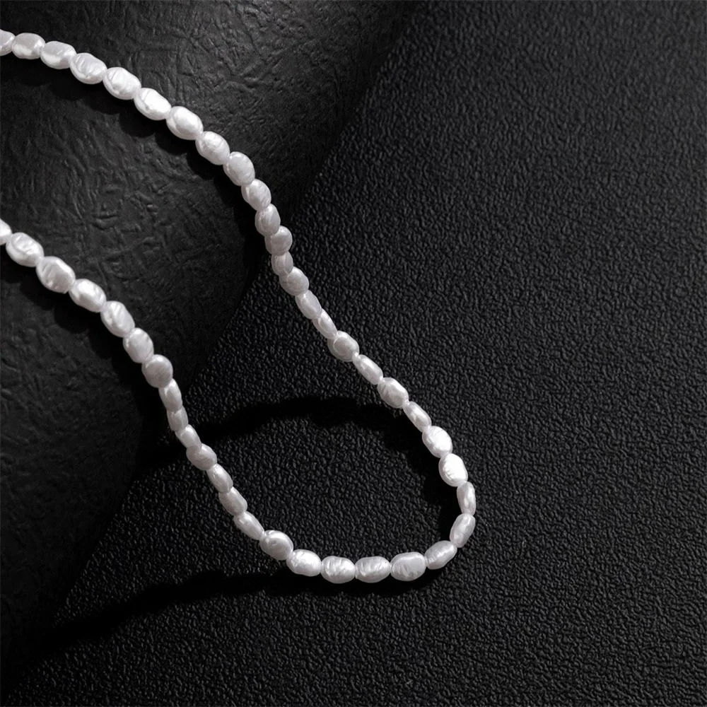 Baroque Alien Pearl Necklace - Image 4