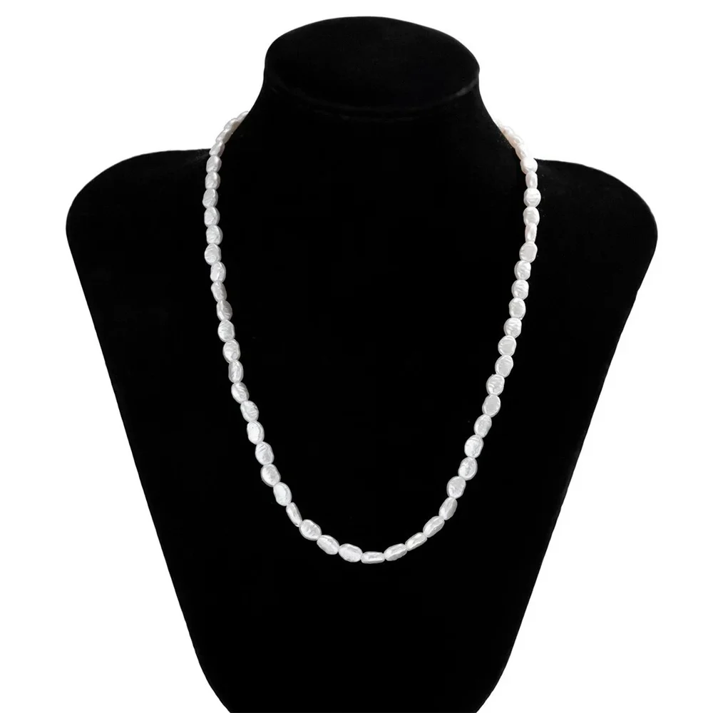 Baroque Alien Pearl Necklace - Image 6