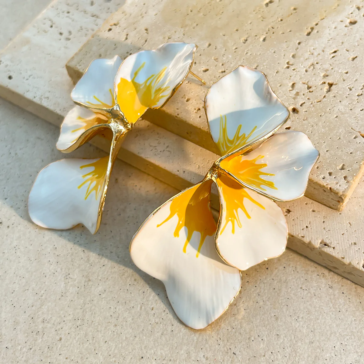 Bloomglow Petal Drop Earrings - Image 3