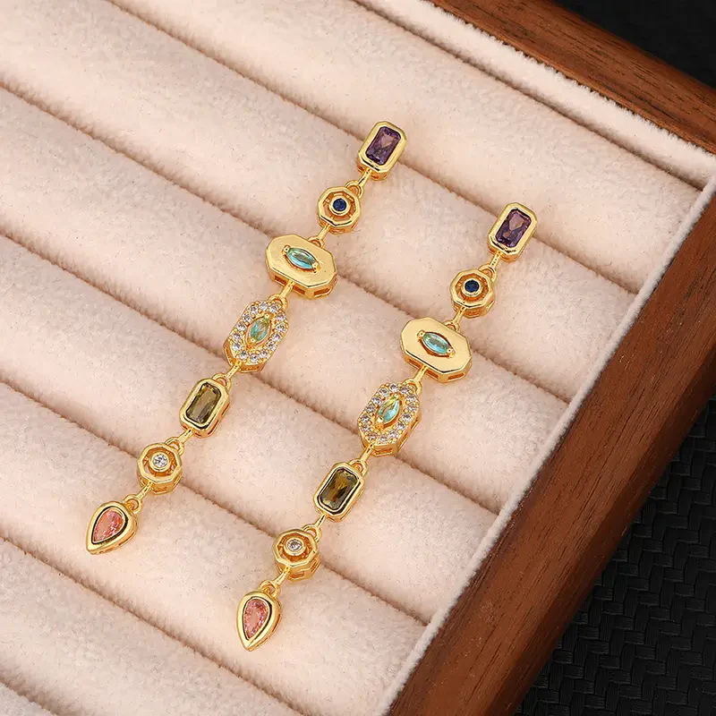 Boho Chakra Necklace & Earrings - Image 7