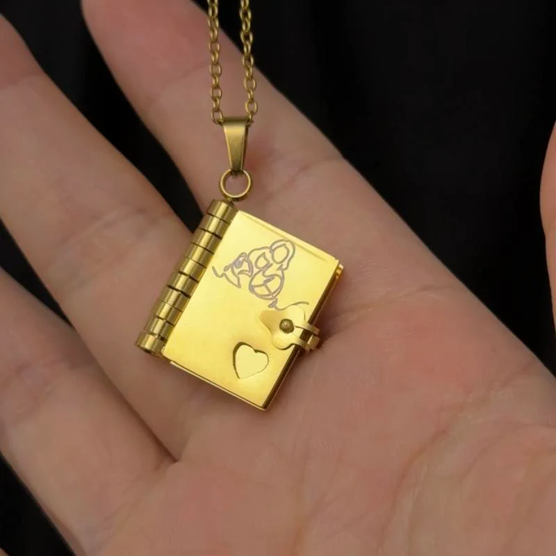 Book Necklace For Granddaughter - Image 7