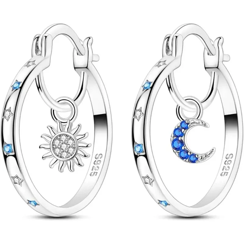 Celestial Hoop Earrings
