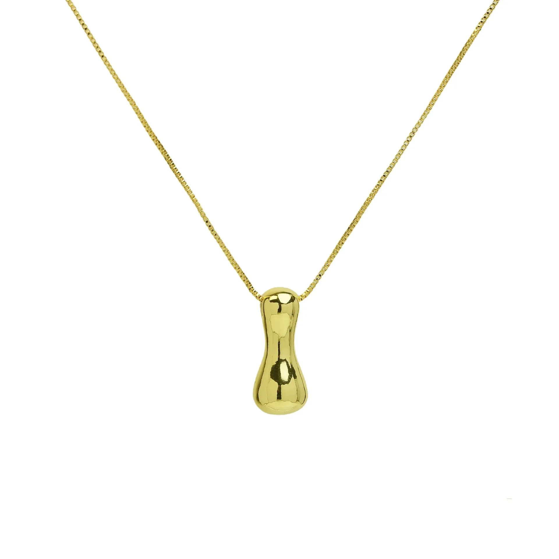 Chunky Balloon Initial Letter Necklace - Image 14