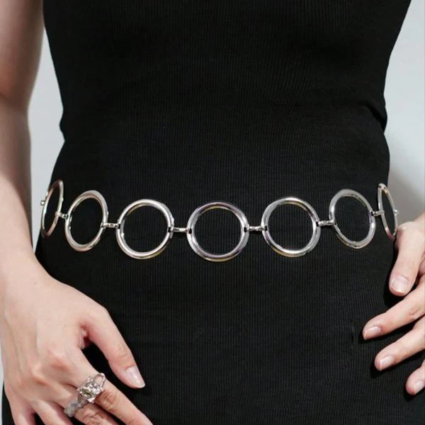 Chunky Hollow Waist Chain - Image 3