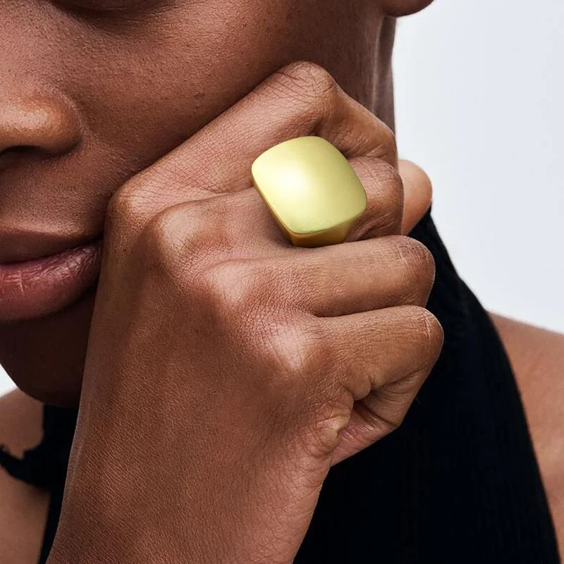 Chunky Square Ring - Image 3