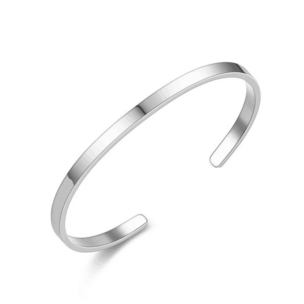 Classic Gold Open Cuff Bracelet - Image 2