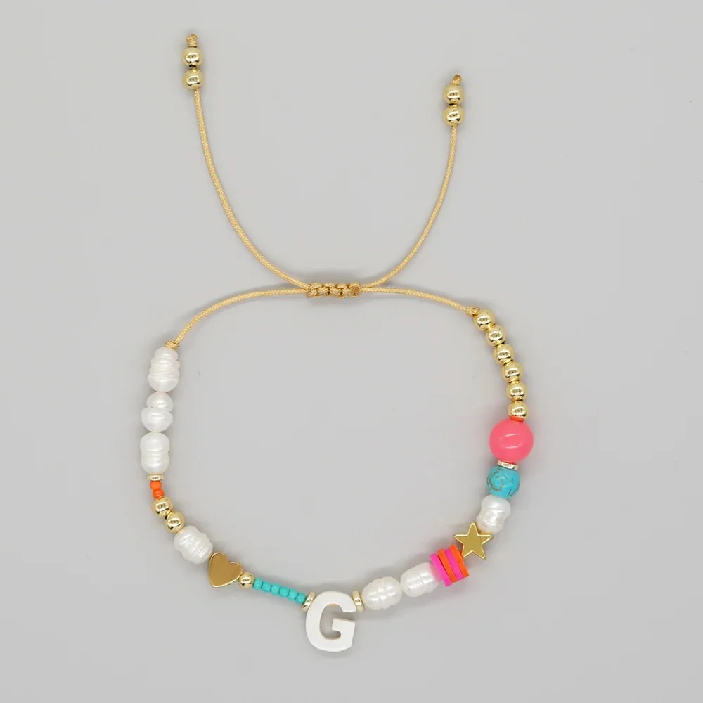 Color Splash Initial Bracelet - Image 11