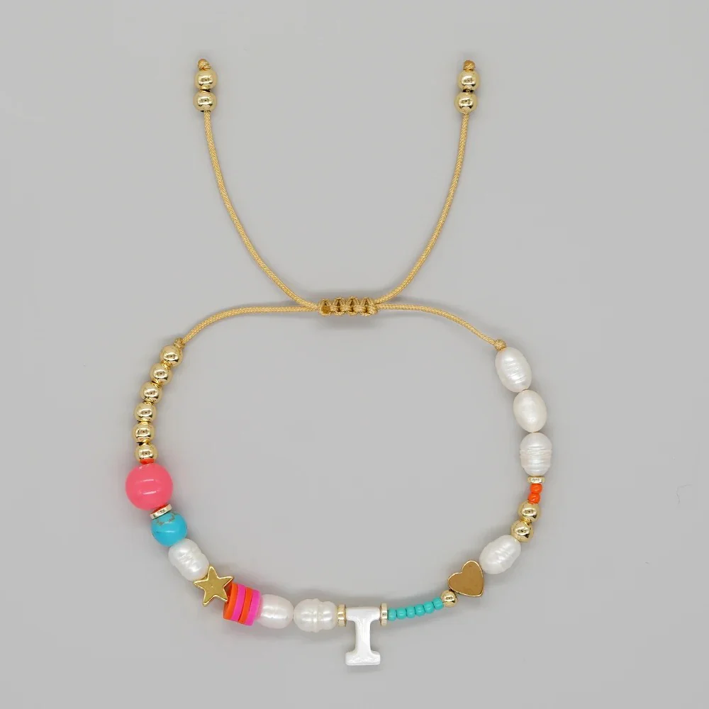 Color Splash Initial Bracelet - Image 13