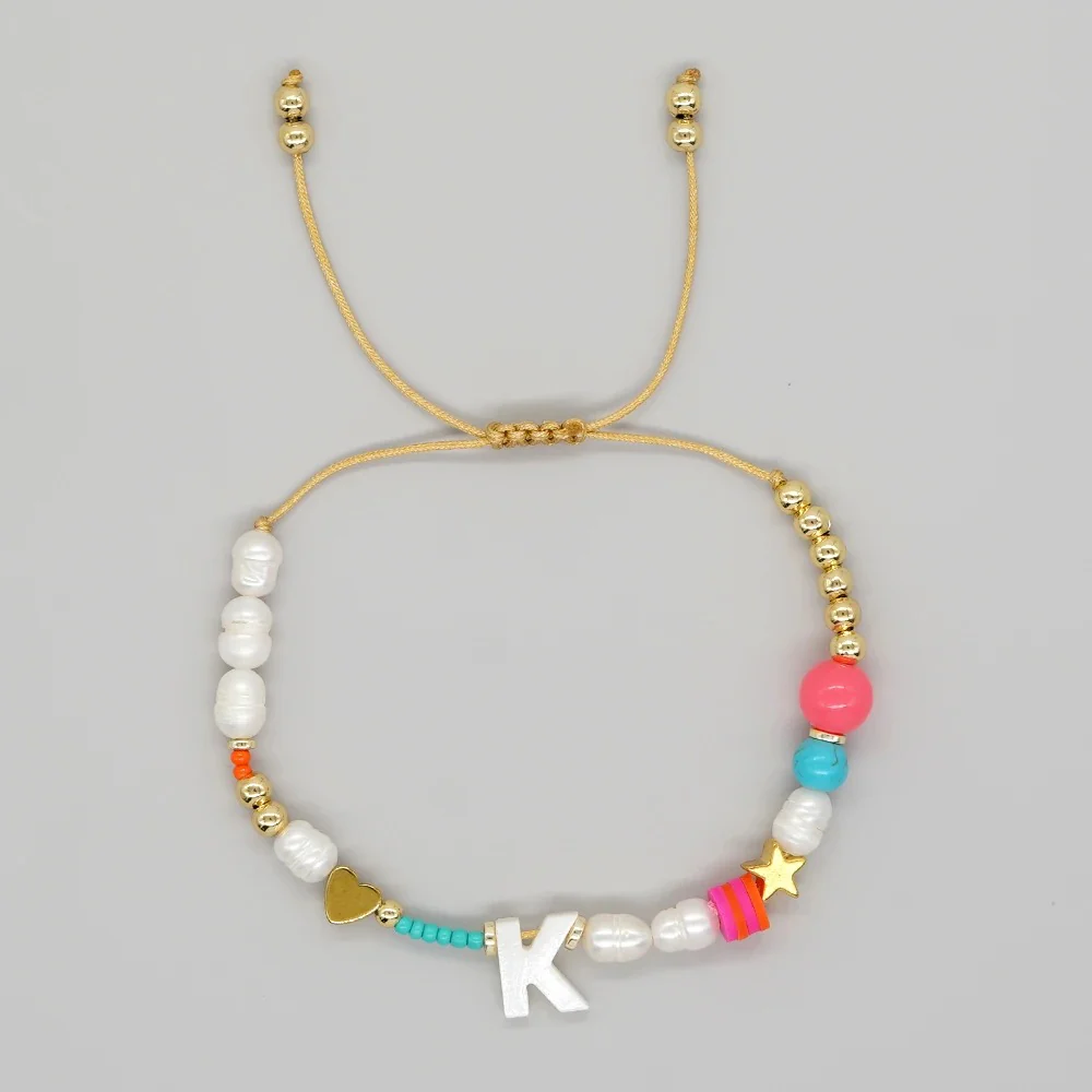 Color Splash Initial Bracelet - Image 15