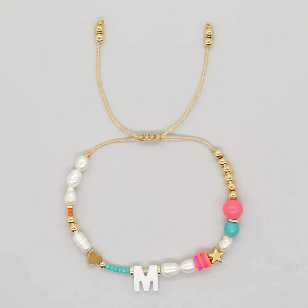 Color Splash Initial Bracelet - Image 17
